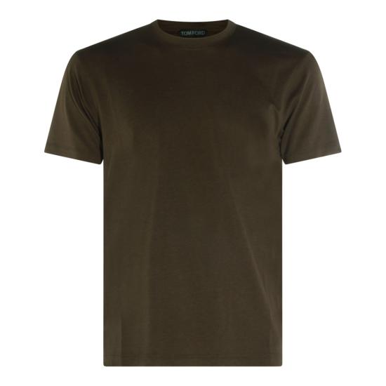 26FW 톰포드 반팔 티셔츠 JCS004JMT012GAV Green