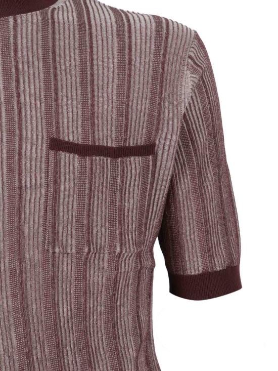 26SS 발렌타인 반팔 티셔츠 B2W258 14C14 Brown - BALLANTYNE