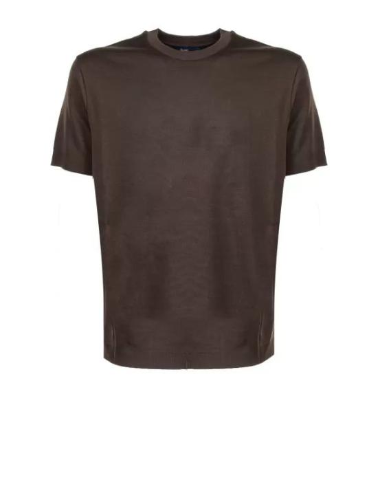 25SS 에르노 반팔 티셔츠 520597745 VERDE MILITARE