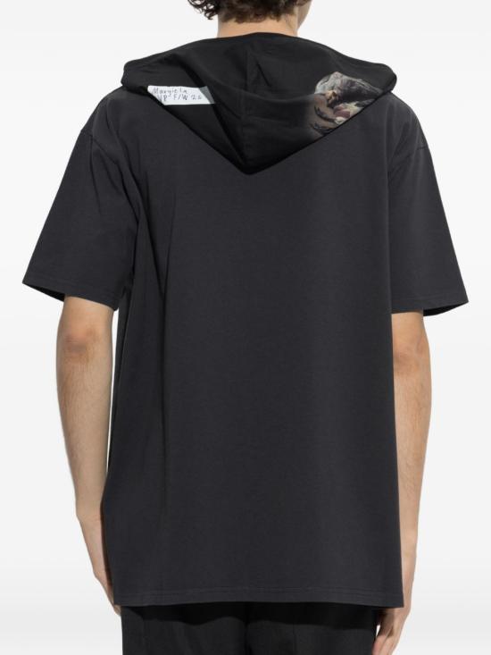 26FW 마르지엘라 반팔 티셔츠 S50GC0735M20169 855 Washed black - MAISON MARGIELA