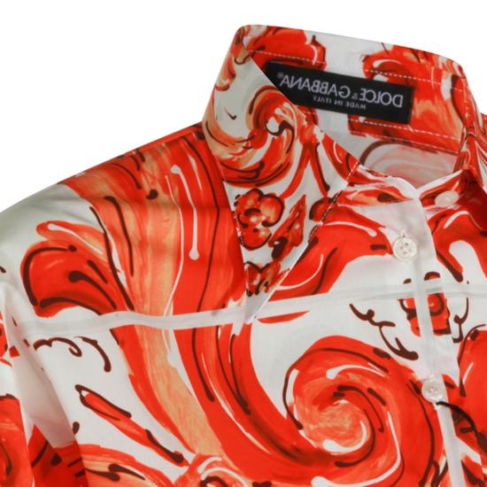 26FW 돌체앤가바나 탑 F5S65TGDDRDS9000 Orange - DOLCE & GABBANA