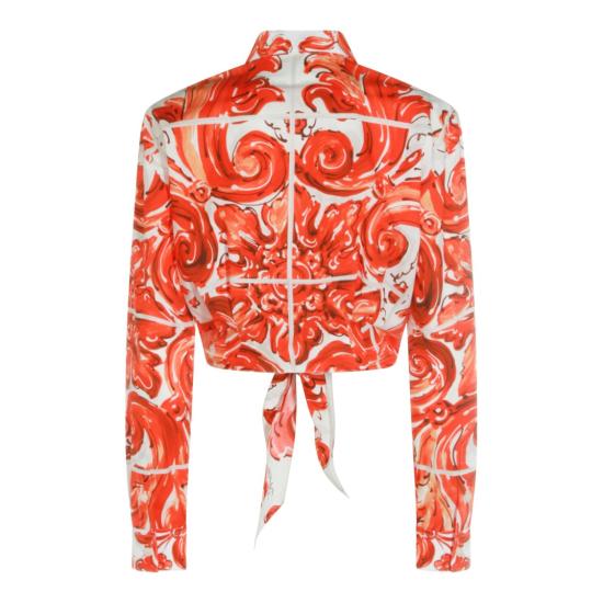 26FW 돌체앤가바나 탑 F5S65TGDDRDS9000 Orange - DOLCE & GABBANA