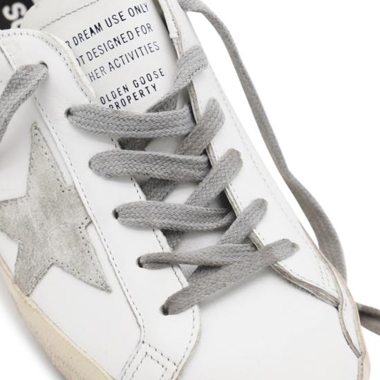 26FW 골든구스 스웨이드 스타 슈퍼스타 클래식 스니커즈 GWF00102F00611311915 White - GOLDEN GOOSE