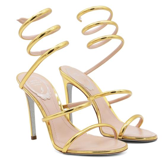 26FW 르네 카오빌라 샌들 C123511050001L018 Gold - RENE CAOVILLA