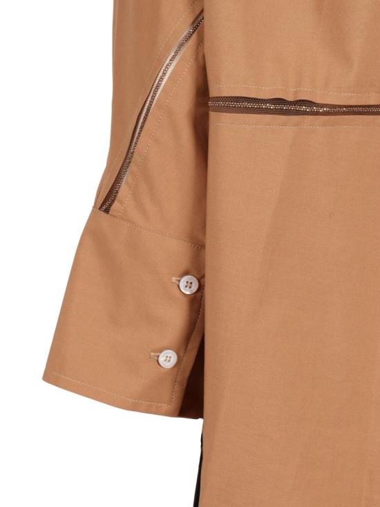 26SS 파비아나 필리피 탑 CAD266F309L582 Brown - FABIANA FILIPPI