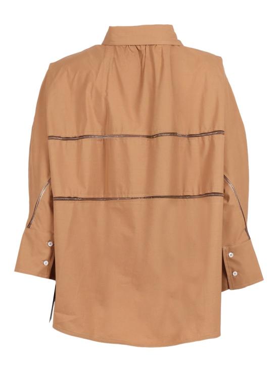 26SS 파비아나 필리피 탑 CAD266F309L582 Brown - FABIANA FILIPPI
