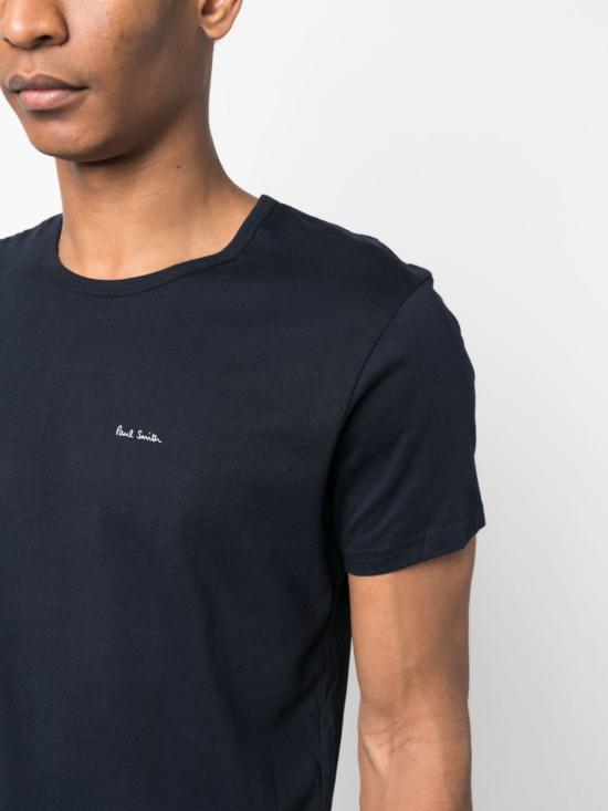 26FW 폴 스미스 반팔 티셔츠 M1A 389 M3PK 47 NAVY DOM - PAUL SMITH