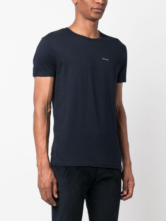 26FW 폴 스미스 반팔 티셔츠 M1A 389 M3PK 47 NAVY DOM - PAUL SMITH