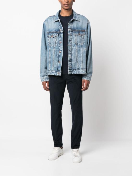 26FW 폴 스미스 반팔 티셔츠 M1A 389 M3PK 47 NAVY DOM - PAUL SMITH