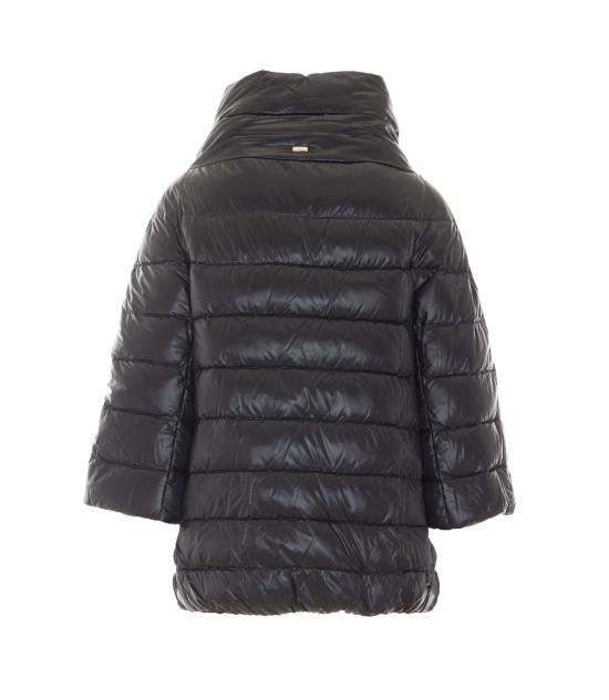 26FW 에르노 아민타 케이프 PI0043DIC 12017Z9300 Black - HERNO