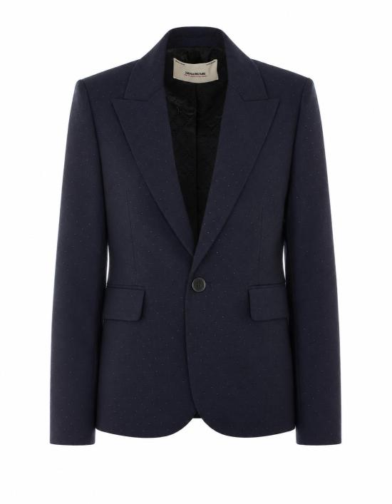 26FW 자딕앤볼테르 수트 자켓 WWBL01886 404 Blue
