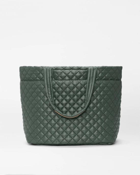  엠지 월리스 캐리어 Mz Wallace Large Metro Tote Deluxe Juniper - MZ WALLACE
