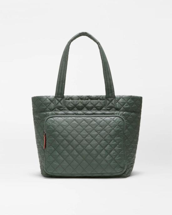  엠지 월리스 캐리어 Mz Wallace Medium Metro Travel Tote Juniper - MZ WALLACE