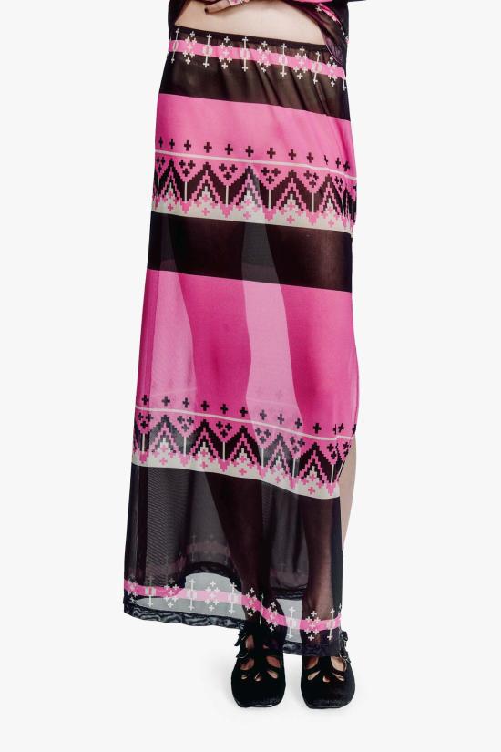 안나 수이 롱 스커트 726A10 PINK - ANNA SUI