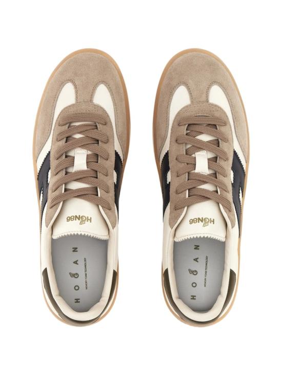 26FW 호간 쿨 스니커즈 HXM6470FB60UHC964M Brown - HOGAN