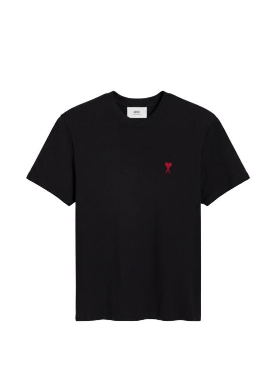 26FW 아미 스몰 하트 로고 티셔츠 BFUTS035 724001 Noir - AMI