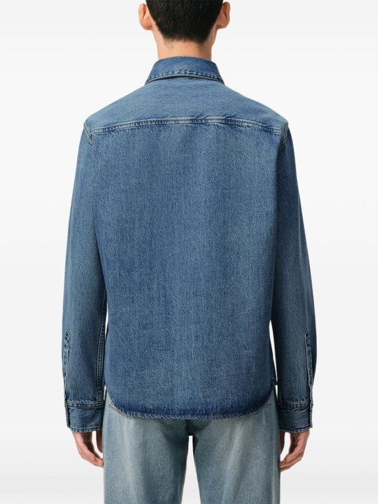 26FW 아미 데님 셔츠 USH786 DE0056480 Bleu - AMI