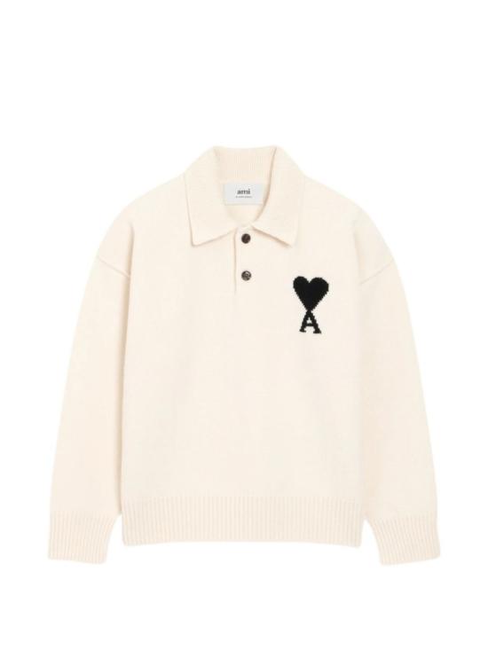 26FW 아미 니트웨어 UPL409 018 A252 Neutrals - AMI
