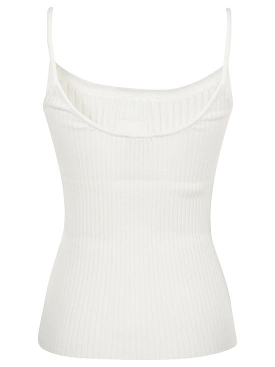 26SS 쿠레쥬 탑 PERMDE012FI0001 White - COURREGES