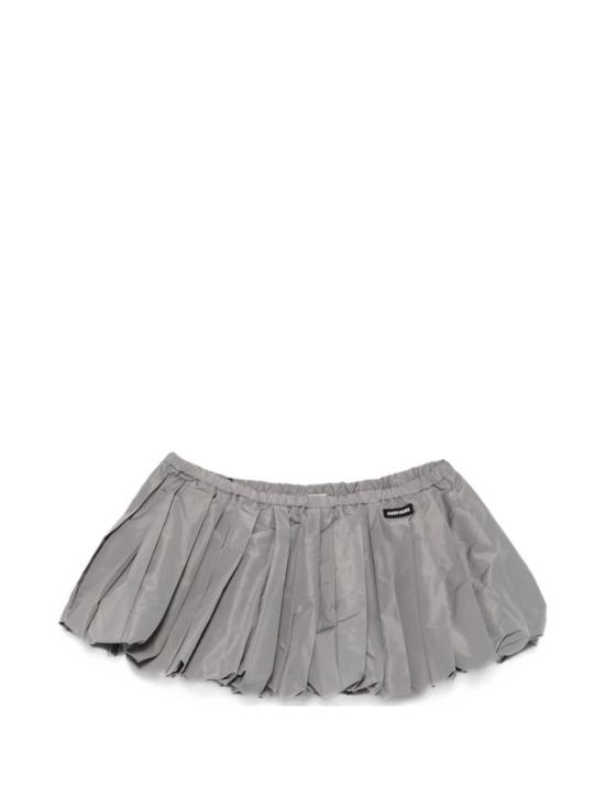 26FW 미우미우 숏 스커트 MG2723121IS OOOF0112 Grey