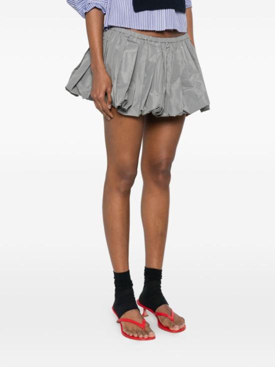 26FW 미우미우 숏 스커트 MG2723121IS OOOF0112 Grey - MIU MIU