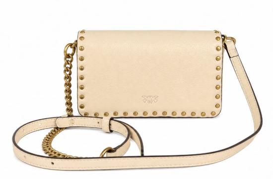 26FW 핑코 크로스백 107345LOVEONE A2JGC50Q Beige - PINKO