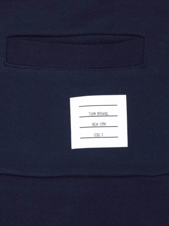 26FW 톰브라운 니트웨어 MJT582E 00535415 Blue - THOM BROWNE