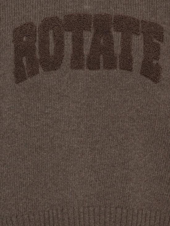 26FW 로테이트 스웨터 116928 614 Marrone - ROTATE