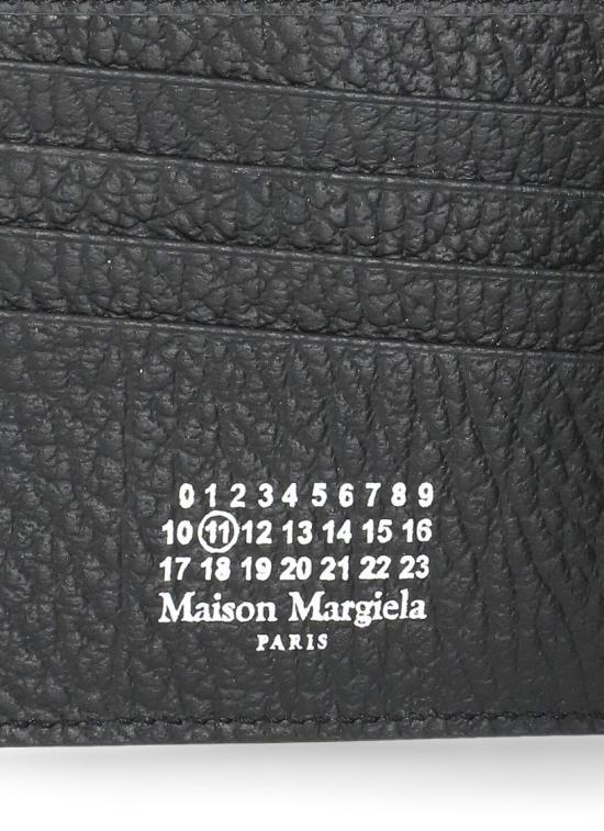 26FW 마르지엘라 4스티치 반지갑 SA1UI0016P4455T8013 Black - MAISON MARGIELA