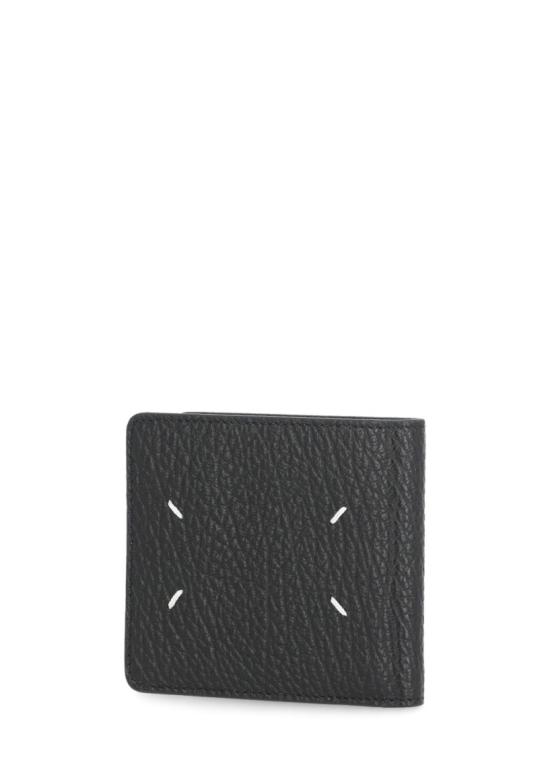 26FW 마르지엘라 4스티치 반지갑 SA1UI0016P4455T8013 Black - MAISON MARGIELA