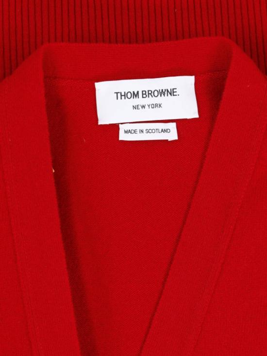 26FW 톰브라운 니트웨어 MKC001A 00011600 Red - THOM BROWNE