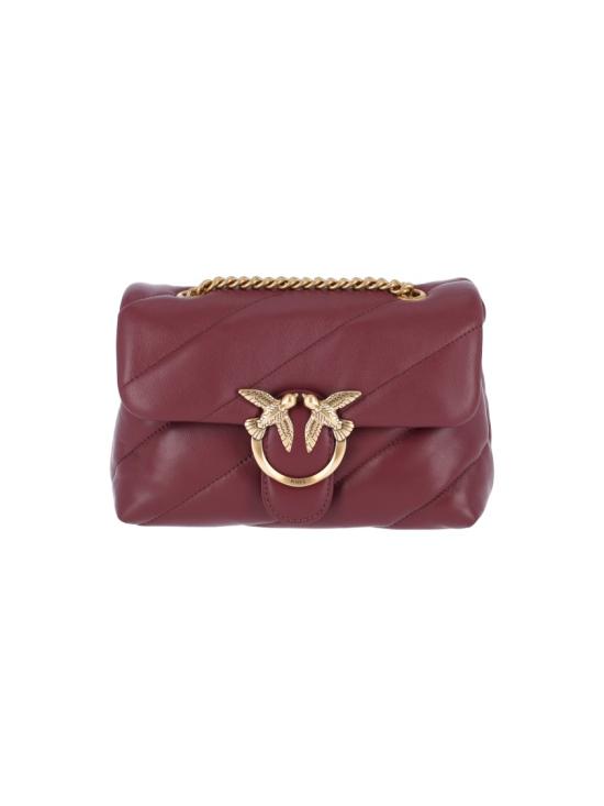 26FW 핑코 숄더백 100039 A0F2WW5Q Burgundy