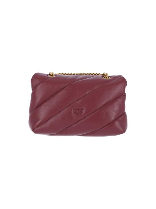 26FW 핑코 숄더백 100039 A0F2WW5Q Burgundy - PINKO