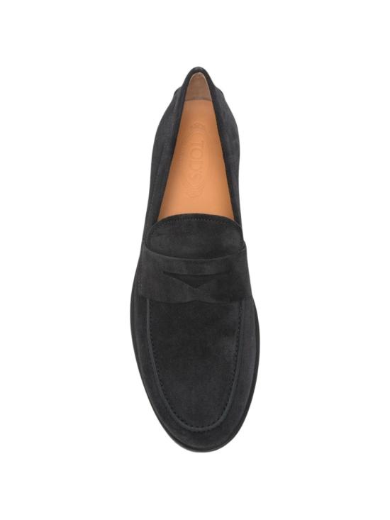 26FW 토즈 스웨이드 페니 로퍼 XXM78L0JM60RE0B603 Black - TODS