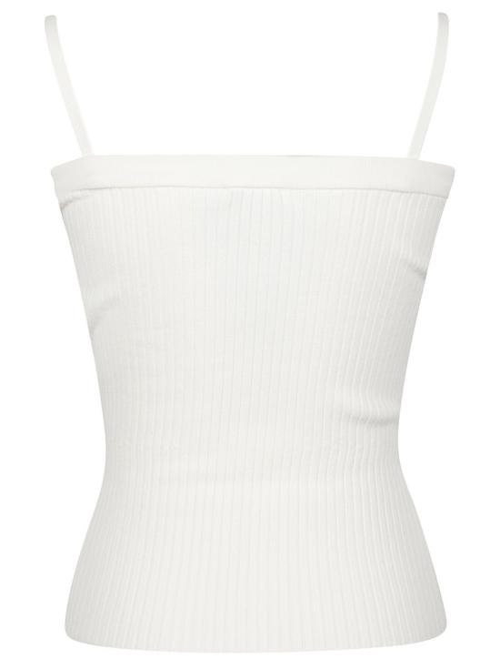 26SS 쿠레쥬 탑 126MDE156FI0001 White - COURREGES
