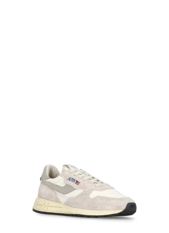 26FW 오트리 릴윈드 로우 나일론 스웨이드 스니커즈 WWLMNC04WHT NAT Neutrals - AUTRY