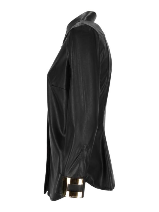 26FW 엘리자베타프랜치 탑 CA19566E2110 Black - ELISABETTA FRANCHI