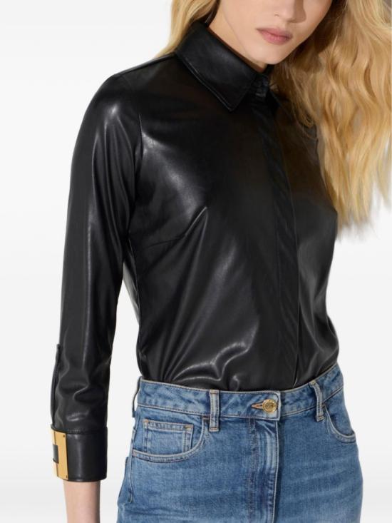 26FW 엘리자베타프랜치 탑 CA19566E2110 Black - ELISABETTA FRANCHI
