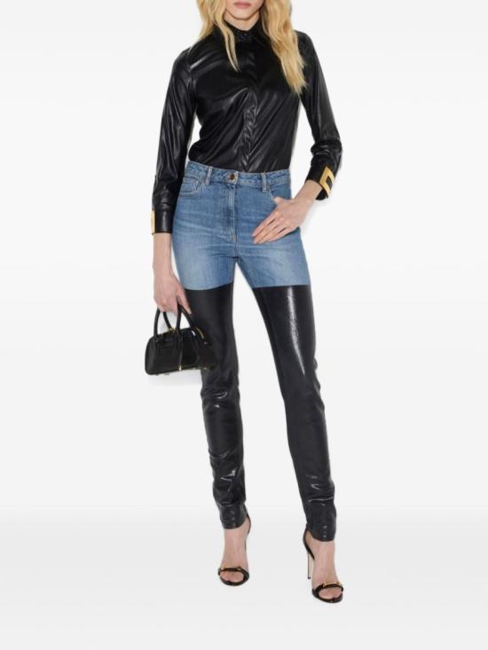26FW 엘리자베타프랜치 탑 CA19566E2110 Black - ELISABETTA FRANCHI