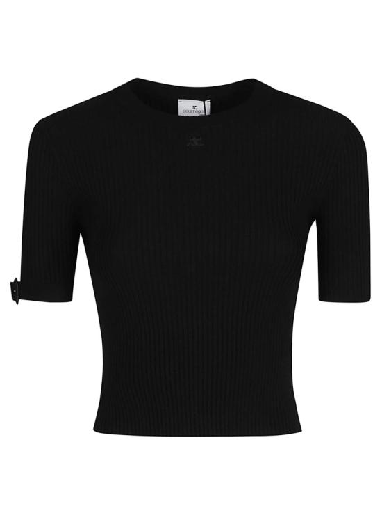 26SS 쿠레쥬 탑 126MPU267FI0001 Black