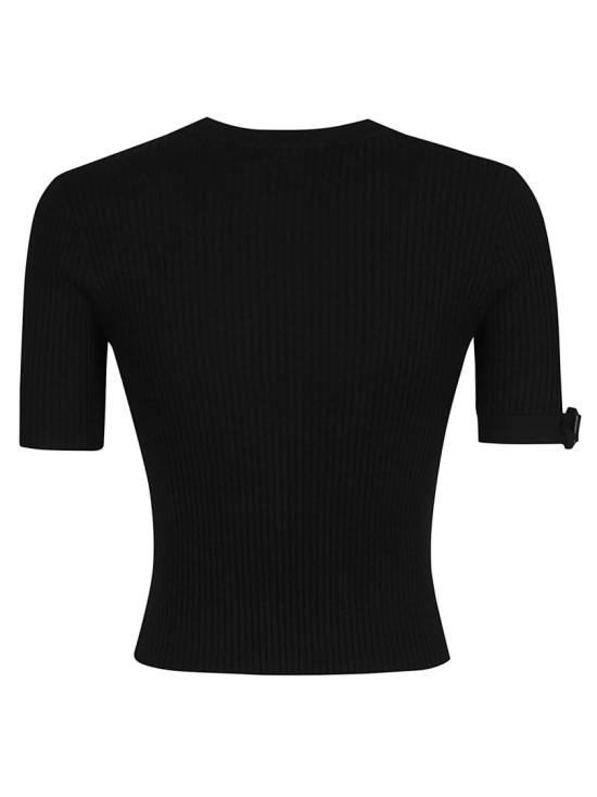 26SS 쿠레쥬 탑 126MPU267FI0001 Black - COURREGES