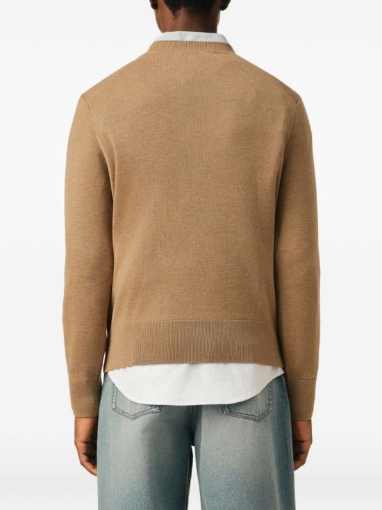26FW 아미 ADC 크루넥 스웨터 HKS826 001 A335 Neutrals - AMI