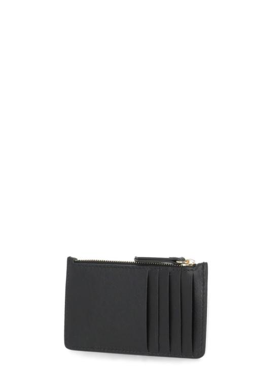 26FW 마르지엘라 스티치 레더 지퍼 카드 홀더 S56UI0143P4455T8013 Black - MAISON MARGIELA