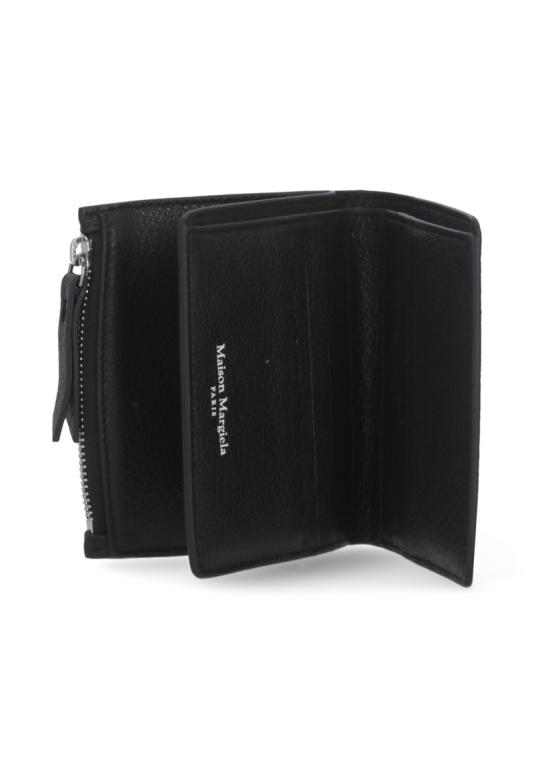 26FW 마르지엘라 스티치 레더 지퍼 카드 홀더 S56UI0143P4455T8013 Black - MAISON MARGIELA