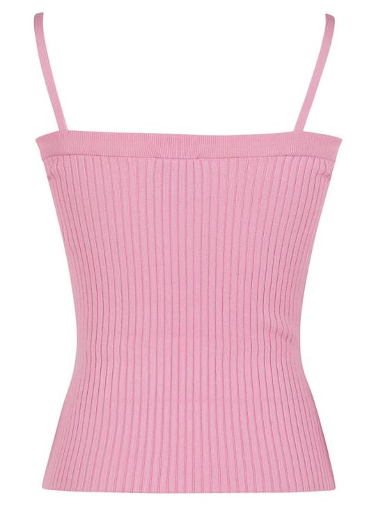 26SS 쿠레쥬 탑 126MDE156FI0001 Pink - COURREGES
