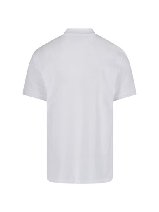 26FW 아미 스몰 하트 로고 폴로 티셔츠 HPL411 760100 White - AMI