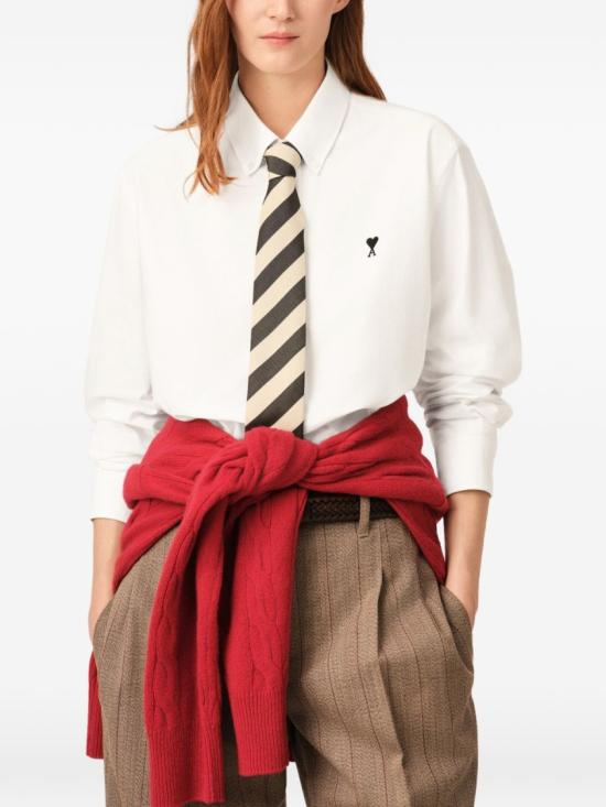 26FW 아미 셔츠 USH878 CO0031 168 White - AMI