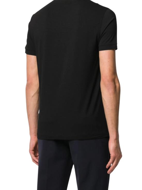 26FW 조르지오 아르마니 반팔 티셔츠 6GST56SJP4ZUC99 Black - GIORGIO ARMANI