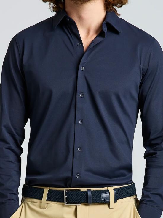 26SS SLAM 셔츠 A105008S00 W13 Dark Navy