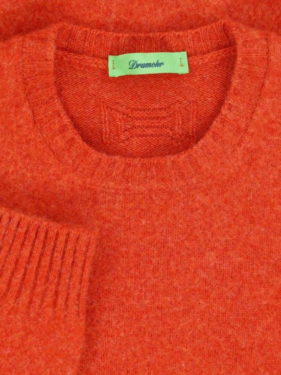 26FW 드루모어 니트웨어 D8W103GLO280 Orange - DRUMOHR